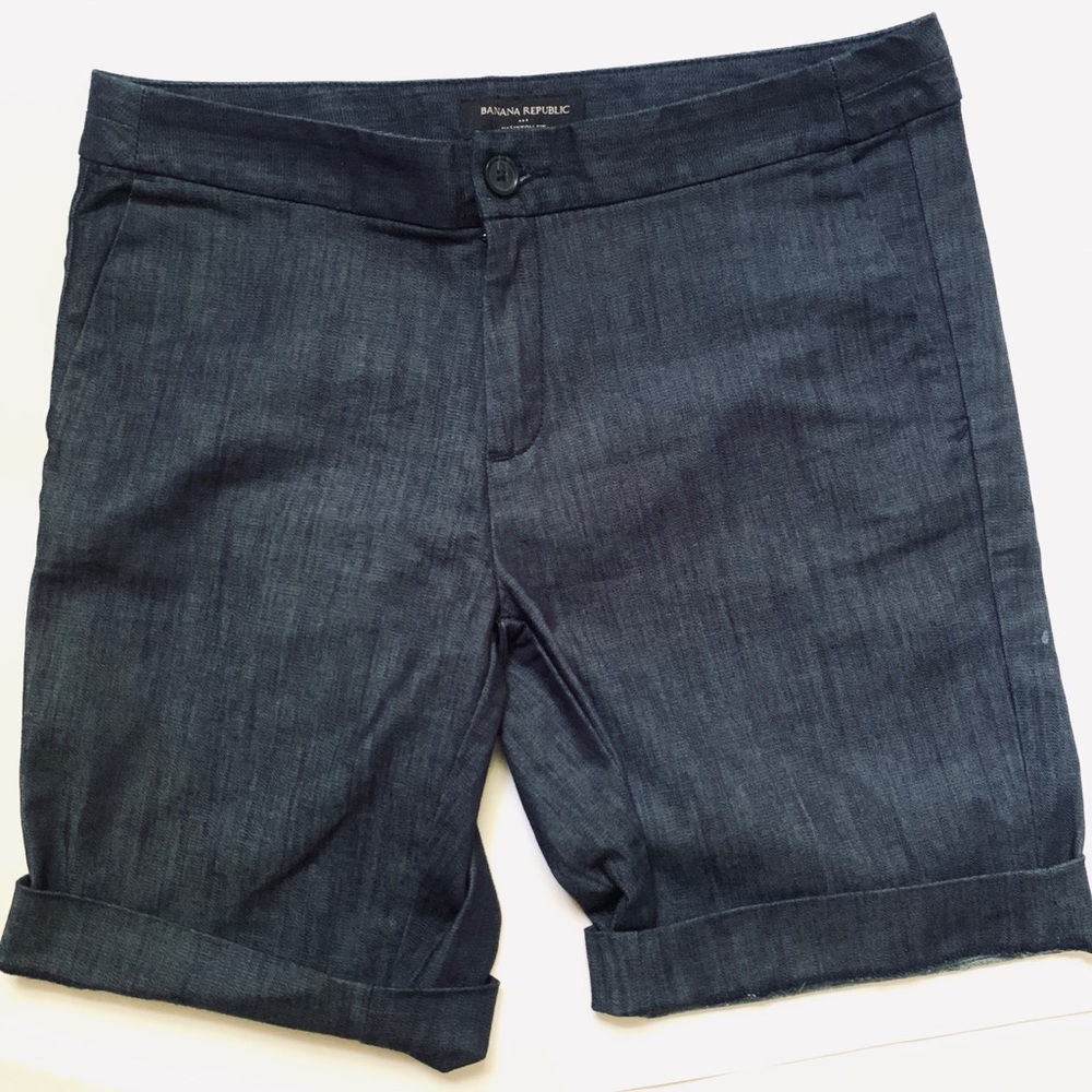 Banana  Republic Denim Bermuda Shorts